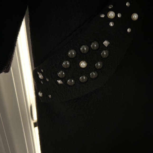 Coach Vintage Embellished Wool Coat - Picture 7 of 9